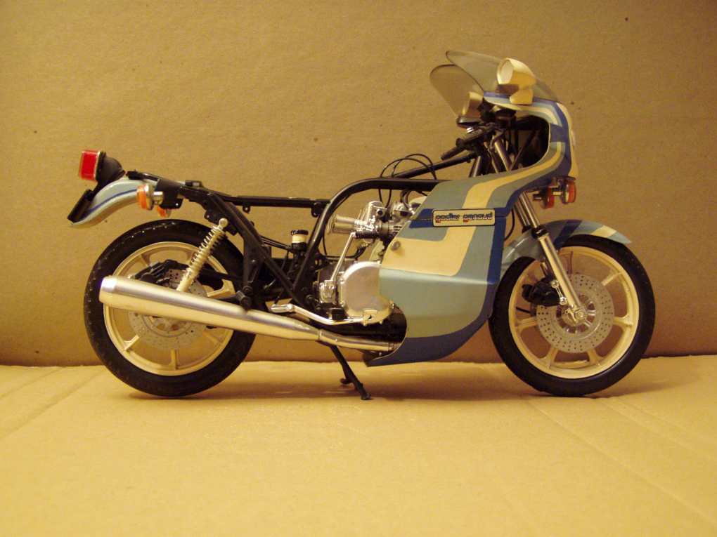 Kawasaki Z 1000 Godier Genoud Rahmen rechts