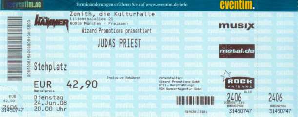 Judas Priest 2008